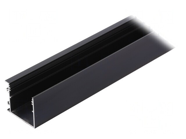 Profil Aluminiu Negru 1m pentru Module LED VARIO30-03