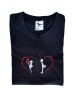 Tricou dama, Casual, Negru, 36