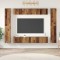 Set comodă TV 10 pcs Lemn vechi 30.5 x 30 x 90 cm Lemn compozit