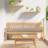 Set de perne pentru palet 2 pcs Gri taupe 200 x 40 x 8 cm