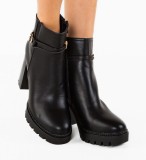 Cumpara ieftin Botine dama Farra Negre