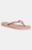Rip Curl șlapi femei, culoarea roz, cu toc plat, 173WOT