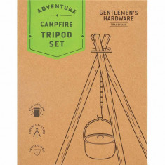 Gentlemen's Hardware cadru peste foc Campfire Tripod Set