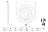 BOSCH 0 986 479 566 Disc frana