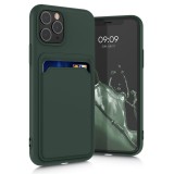 Husa pentru Apple iPhone 11 Pro, Silicon, Verde, 55115.80, kwmobile, Carcasa