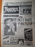 Ziarul fraierul roman 1991 - anul 1,nr.1-prima aparitie a ziarului