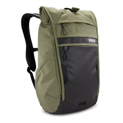 Rucsac urban cu compartiment laptop, Thule, Paramount Commuter, 18L, Olive Green foto