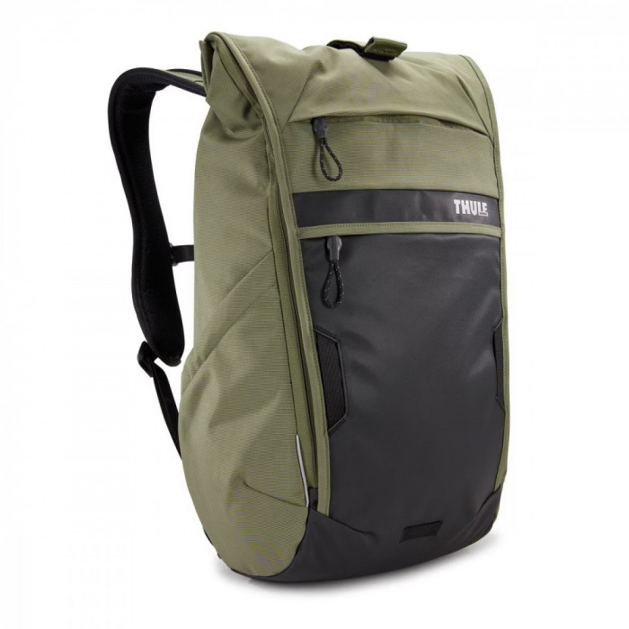 Rucsac urban cu compartiment laptop, Thule, Paramount Commuter, 18L, Olive Green