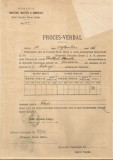 Rom&acirc;nia, Ocolul Minier Brăila, Proces-verbal 1 de &icirc;ncărcare pe ceam, 1941