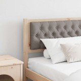 VidaXL Tăblie cap Altele Maroniu și taupe 200 cm Lemn masiv de pin 878992