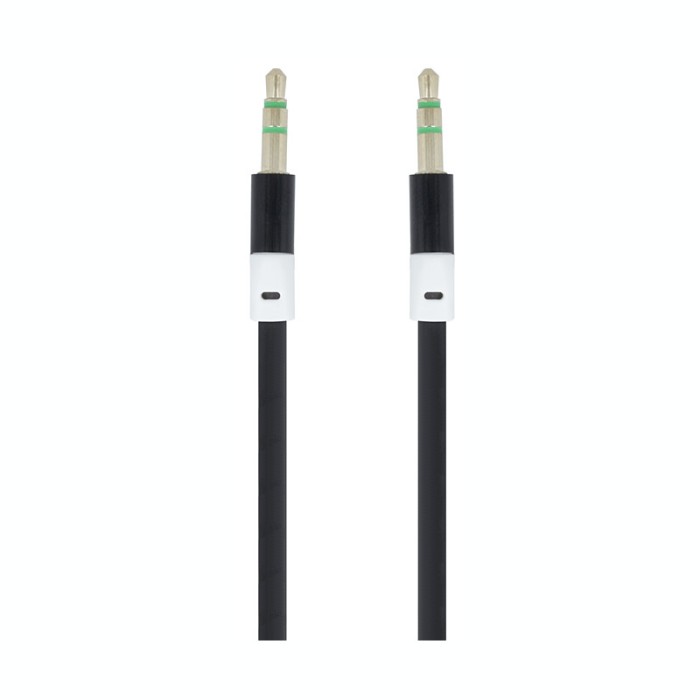 Cablu Audio 3.5 mm la 3.5 mm Forever Audio, 1 m, Negru