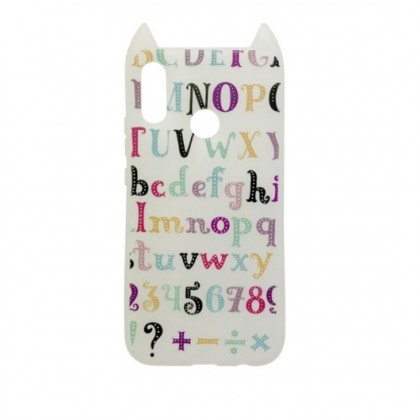 Husa capac silicon Hana Pop Jelly Letters, Samsung G960 Galaxy S9, Transparent Mat Blister