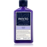 Phyto Violet No Yellow Shampoo șampon nuanțator pentru parul blond cu suvite 250 ml
