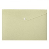 Mapă Plastic, Model Stropi, Capsă Metalică, Culoare Verde Mentă și Maro, Dimensiune 33x23cm, Oem