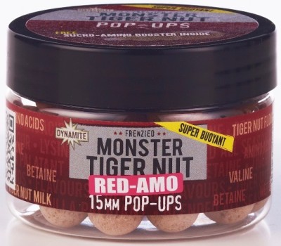 POP-UP DYNAMITE BAITS MONSTER TIGERNUT RED AMO 15MM foto