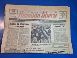 ziarul romania libera 23 ianuarie 1990