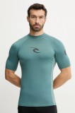 Rip Curl tricou de &icirc;not WAVES UPF culoarea galben, 142MRV