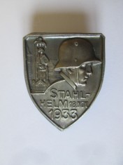Insignă Germania nazistă 1933:Asociatia Casca de Otel