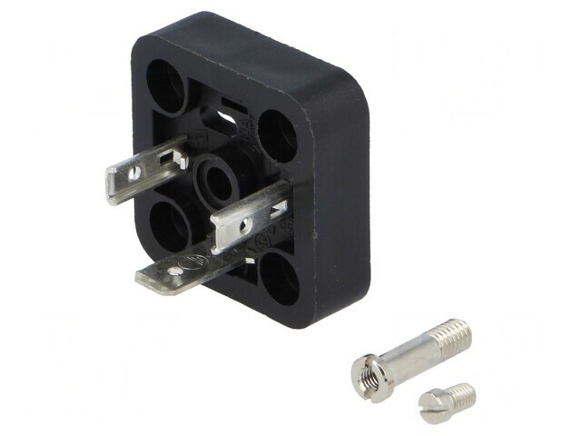 Conector cu Valvă Soclu 18mm 3 Pini 16A