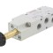 Ventil electromagnetic 5/2 monostabil G 1/8