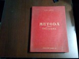 METODA PENTRU BAS SI BEMOL - Savel Horceag - Editura Militara, 1967, 257 p.