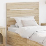vidaXL Tăblie cap cu headboard Stejar Sonoma 80 cm Lemn compozit 887579