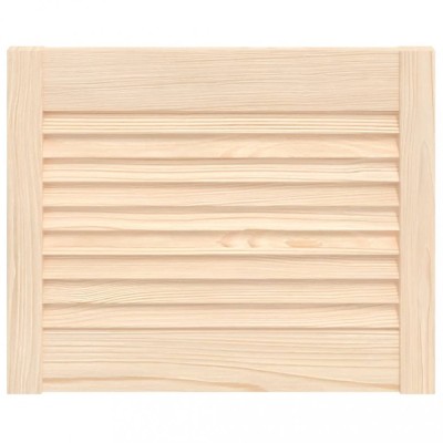 Usa de dulap cu design lambriu, 39,5x49,4 cm, lemn masiv de pin foto