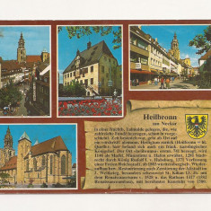 FG5 - Carte Postala - GERMANIA - Heilbronn am Neckar, circulata 1992