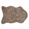 Covor Decorativ Shaggy, Model Animal, Culoare Taupe, Material Poliester, Dimensiuni 55x90 cm, Oem