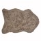 Covor Decorativ Shaggy, Model Animal, Culoare Taupe, Material Poliester, Dimensiuni 55x90 cm