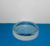 Scrumiera colectie cristal suflat si modelat manual - Festivo - design Timo Sarpaneva, Iittala Finlanda
