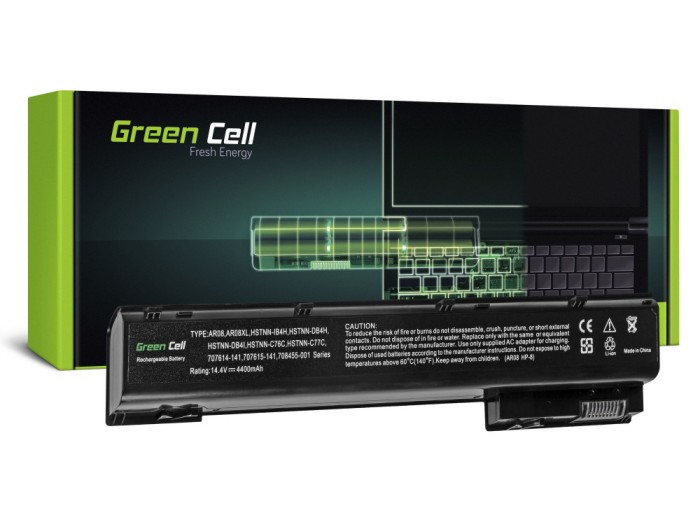 Baterie compatibila laptop, HP, AR08, HSTNN-C76C, HSTNN-C77C, HSTNN-DB4H, HSTNN-DB4I, HSTNN-IB4H, 14,4V, 4400mAh, 63Wh