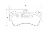 Set placute frana,frana disc PORSCHE CAYENNE (9PA, 955) (2002 - 2010) BOSCH 0 986 424 740