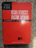 RECUEIL D'EXERCICES D'ALGEBRE SUPERIEURE-D. FADDEEV, I. SOMINSKI