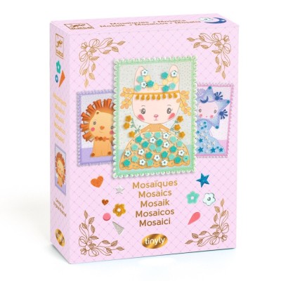 Kit creativ cu mozaic Tinyly Margo &amp;amp; Co, Djeco foto