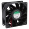 Ventilator DC Axial 24V 92x92x38mm 204.21m3/h 57.6dBA