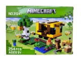Setul de constructie Minecraft cu stup de albine si peisaj 31241