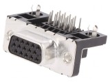 D-Sub 15-Pin Soclu Mamă pentru PCB THT 5A
