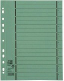 Separatoare Carton Manila 250g/mp, 300 X 240mm, 100/set, Oxford - Verde