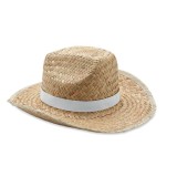 Palarie cowboy, paie naturale