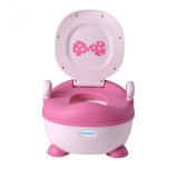 Olita pentru copii, flippy, +1an, portabila, design cu fundita, cu capac, model prietenos, non-toxic, compartiment detasabil, cu manere, cu 4 picioare