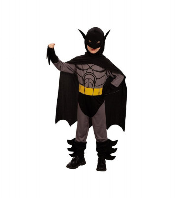 Costum carnaval Batman pentru copii 9 - 10 ani (130 - 140 cm) foto