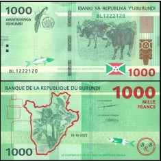 Burundi 2023 - 1000 francs, necirculata