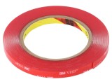 Bandă de Fixare Acrilică Transparentă 9mm x 5,5m