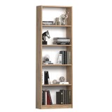 Cumpara ieftin Biblioteca Adore Nurdan, 5 rafturi, 58 x 170 x 23 cm