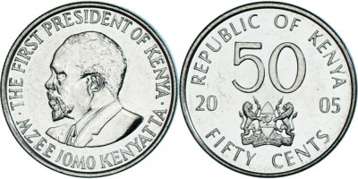 Kenya 2005 - 50 cents UNC foto
