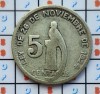 Guatemala 5 centavos 1945 argint - km 238 - D41602, America Centrala si de Sud