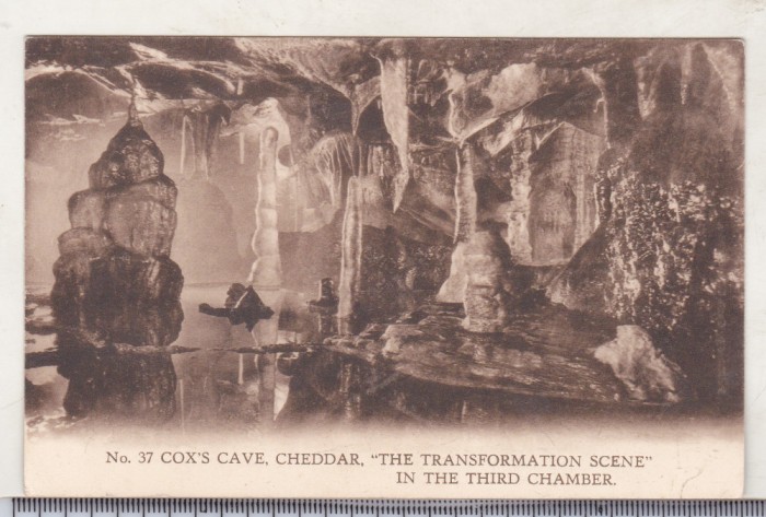 bnk cp UK - Pesteri - Cox`s Cave , Cheddar - necirculata