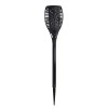 Lampa Solara Gradina Forever Light 33 LED, 6.6W, IP65, 3000K, Efect Flacara, Acumulator 600mAh, Negru