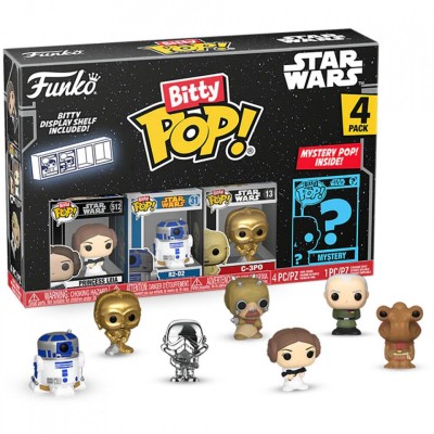 Funko Bitty POP: Star Wars- Leia 4PK foto